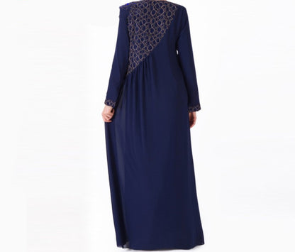 Long Sleeve Chiffon Dress