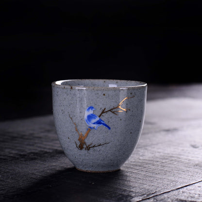 Retro ceramic tea cup