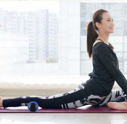 USB Charging Electric Yoga Ball Leg Muscle Relaxer Fascia Ball Vibration Massage Ball Shoulder Neck Waist Muscle Massage Tool
