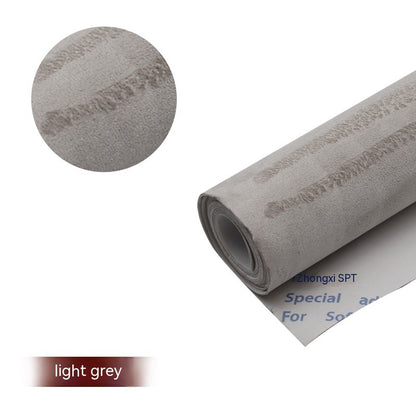 Full Elastic Force Suede Fabric Double-sided Microfiber Self-adhesive Suede Car Interior