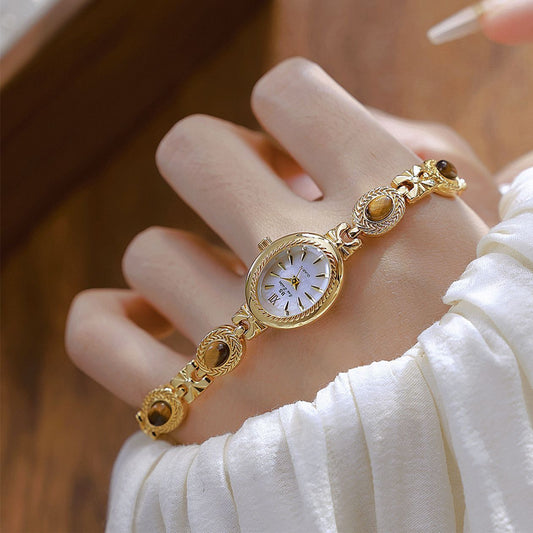 BS Watch Natural Tigereye Maillard Advanced Chain