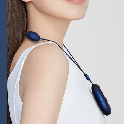 Mini Cervical Spine Massage Device Neck Massager Shoulder And Neck Physiotherapy Pulse Hot Compress Hanging Neck Massager