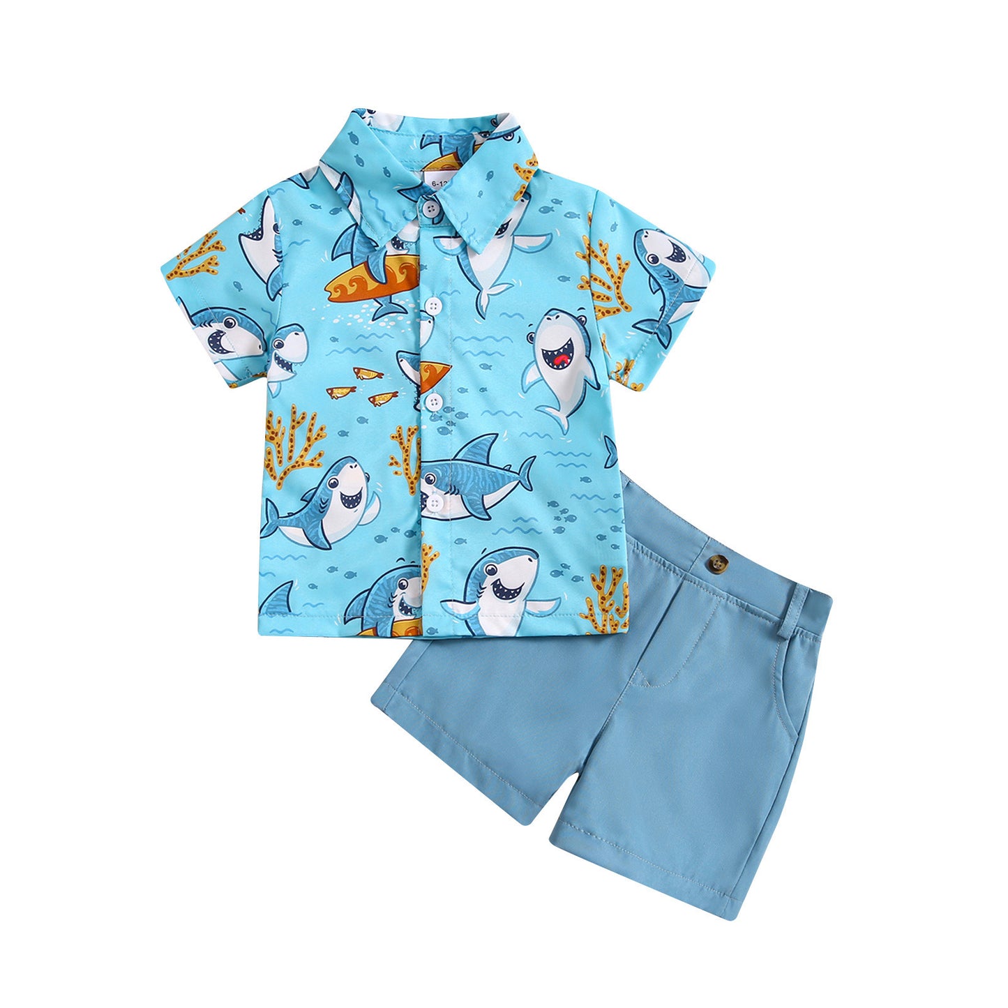 Children's Summer Vacation Style Boys Suit