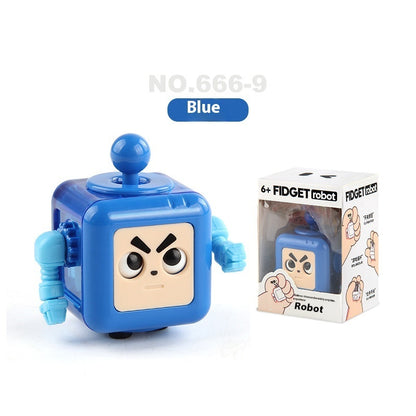 Pressure Reduction Toy Robot Compressed Decompression Toy