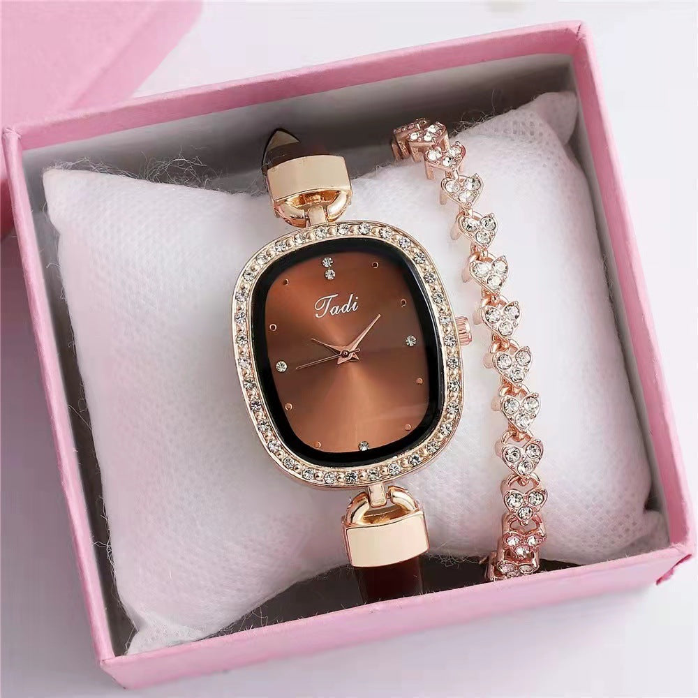 Women's Watch Bracelet Suit Two-piece