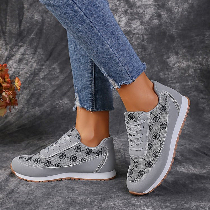 Lily Lace-Up Sneakers