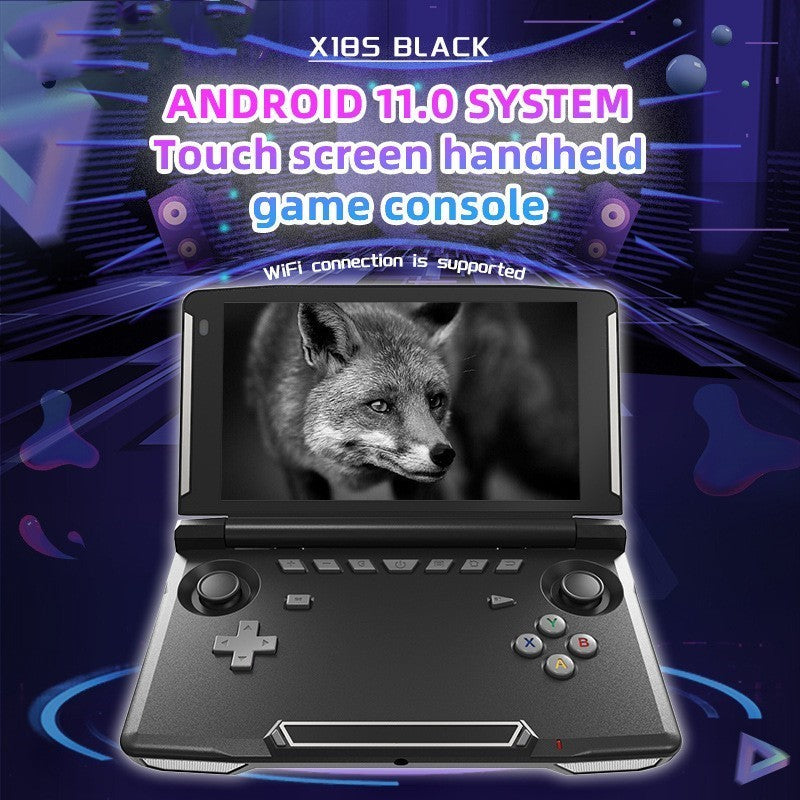 X18s Black Android Flip Handheld gaming