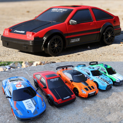 2.4G Drift Rc Car 4WD RC Drift Car GTR Model AE86