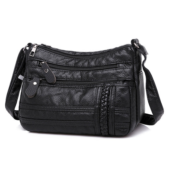 Fashion Women Soft Leather Shoulder Bag