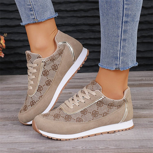Lily Lace-Up Sneakers