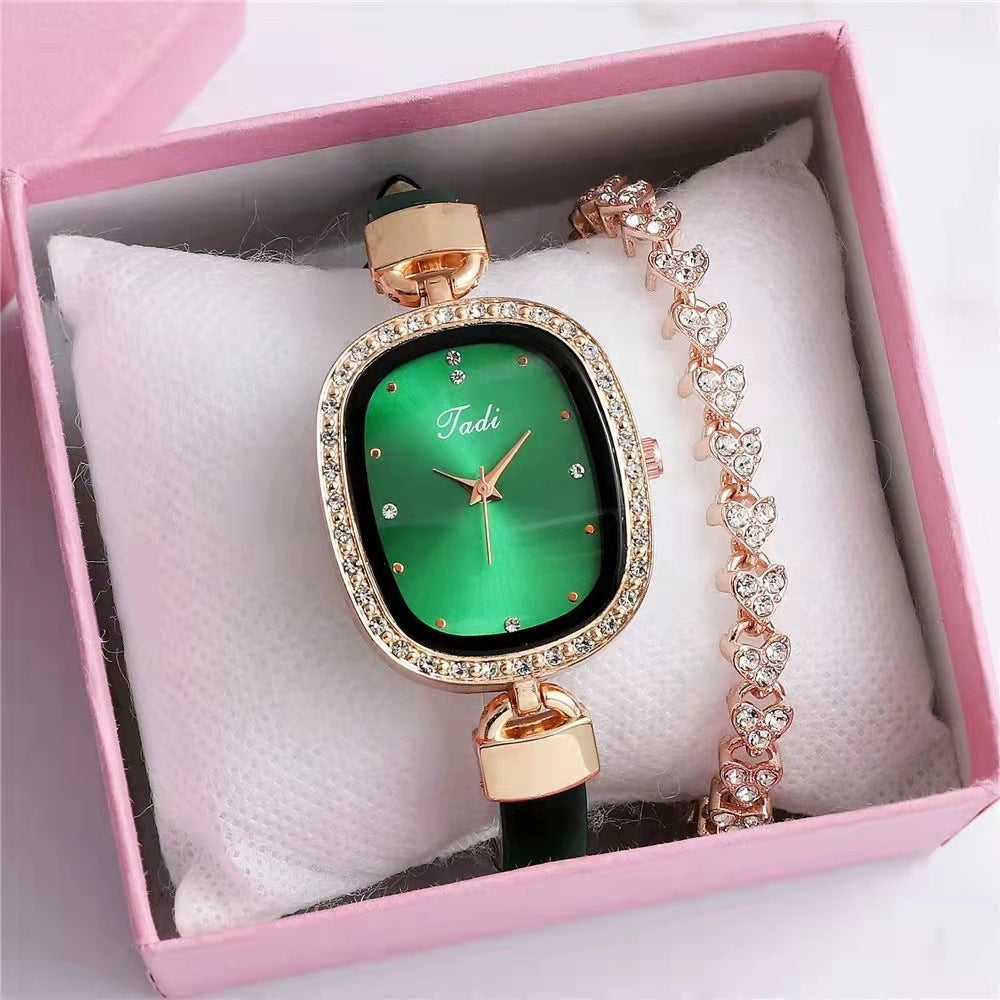 Women's Watch Bracelet Suit Two-piece