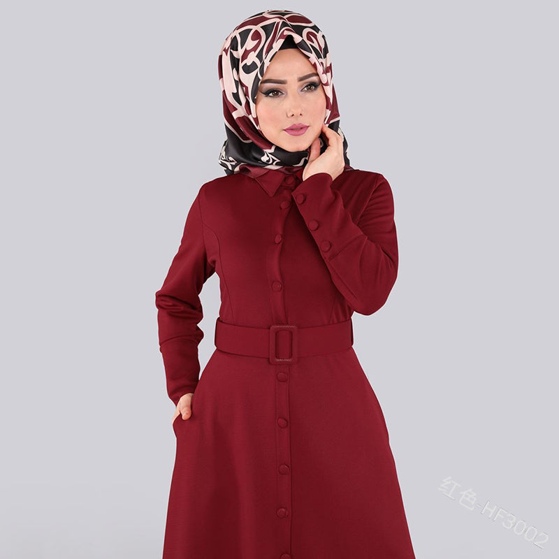 Fashion Arabic Muslim maxi dress