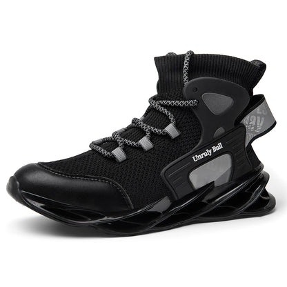 High-top shoes mesh breathable sneakers