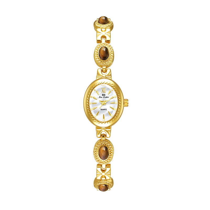 BS Watch Natural Tigereye Maillard Advanced Chain