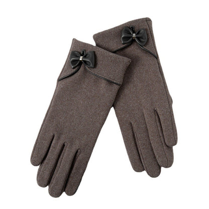 "CozyTouch Bow Gloves"