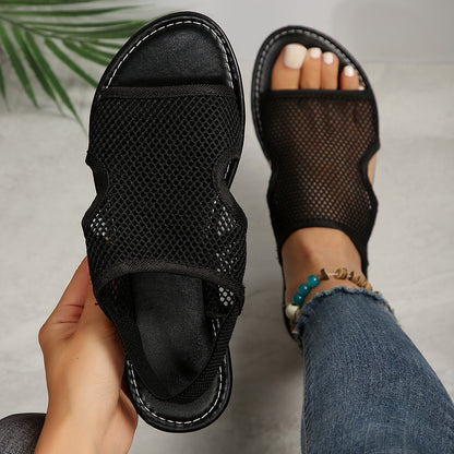 New Mesh Sandals Summer Casual Breathable Flat Shoes