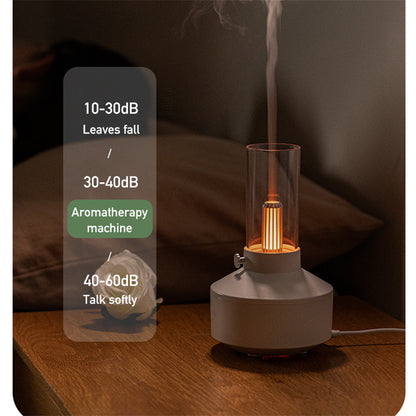 Retro Light Aroma Diffuser Essential Oil LED Light Filament Night Light Air Humidifier For Home