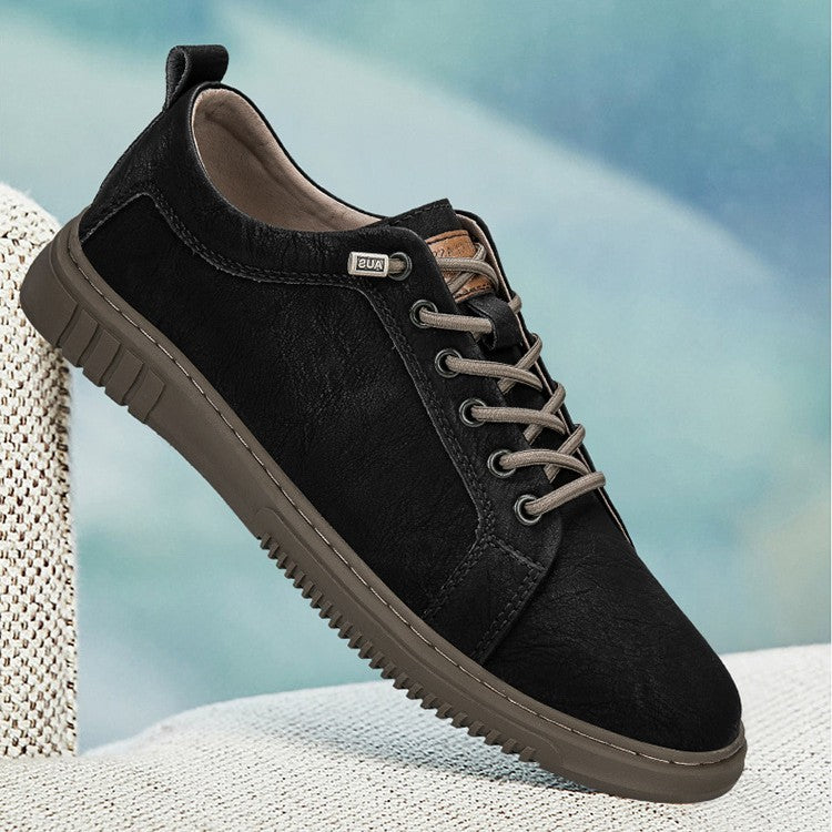 Flat Casual Shoes Springsummer Low-top Lace-up