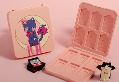 Moon Black Cat Cartoon Game Console