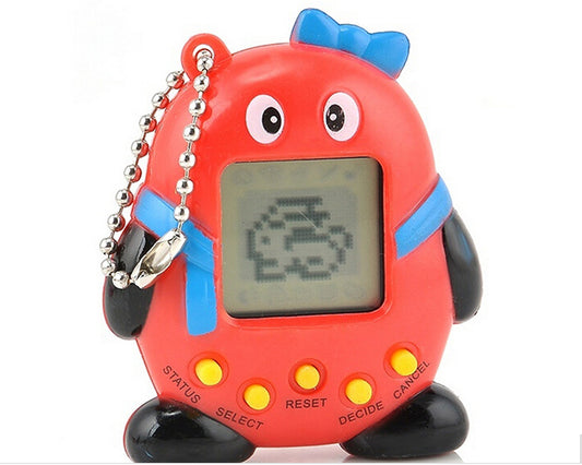 Q Penguin Electronic Pet Game Console Mini Game Handheld Game Console