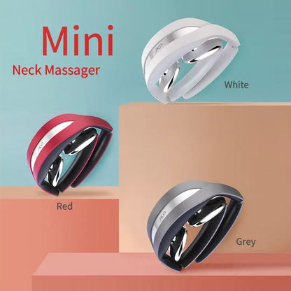 Neck Massager Health Care Heating Pain Relief Tool Rechargeable Physiotherapy