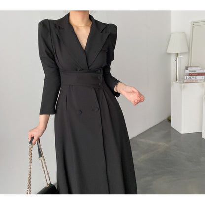 Women's Fashion Long Suit Dress