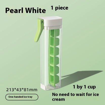 Ice Cube Mold with Storage Box – Stay cool, stay smart.