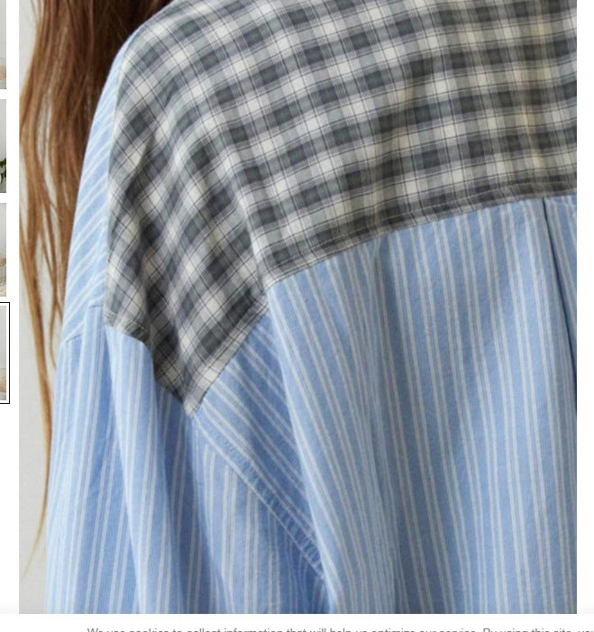 Autumn Women's Clothing Casual Homewear Plaid Shirt Outfit summer