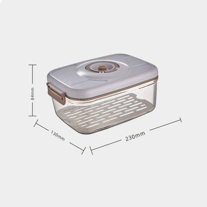 Food Vacuum Storage Box With Free Vacuum Kitchen Sealer Container Transparent Organization Sealed Tank Cans Lunch Box Gift