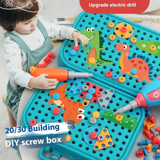 Screw Tool Box Assembly Children's Toy