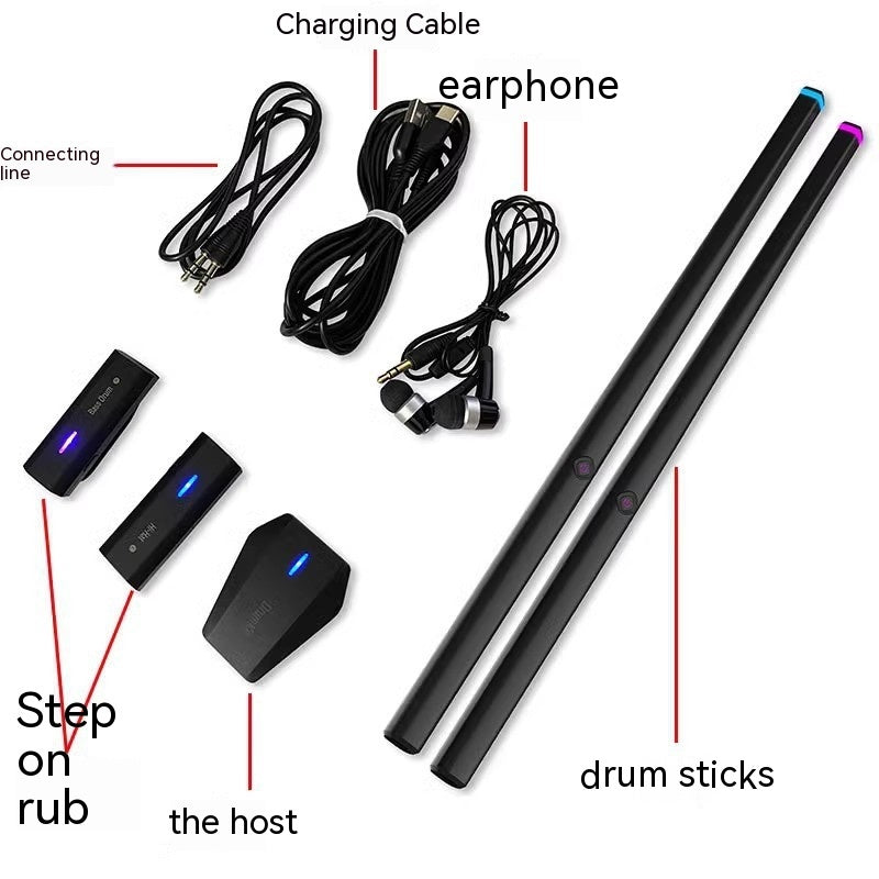 Somatosensory Air Drum Kit Virtual AR Toy Intelligence