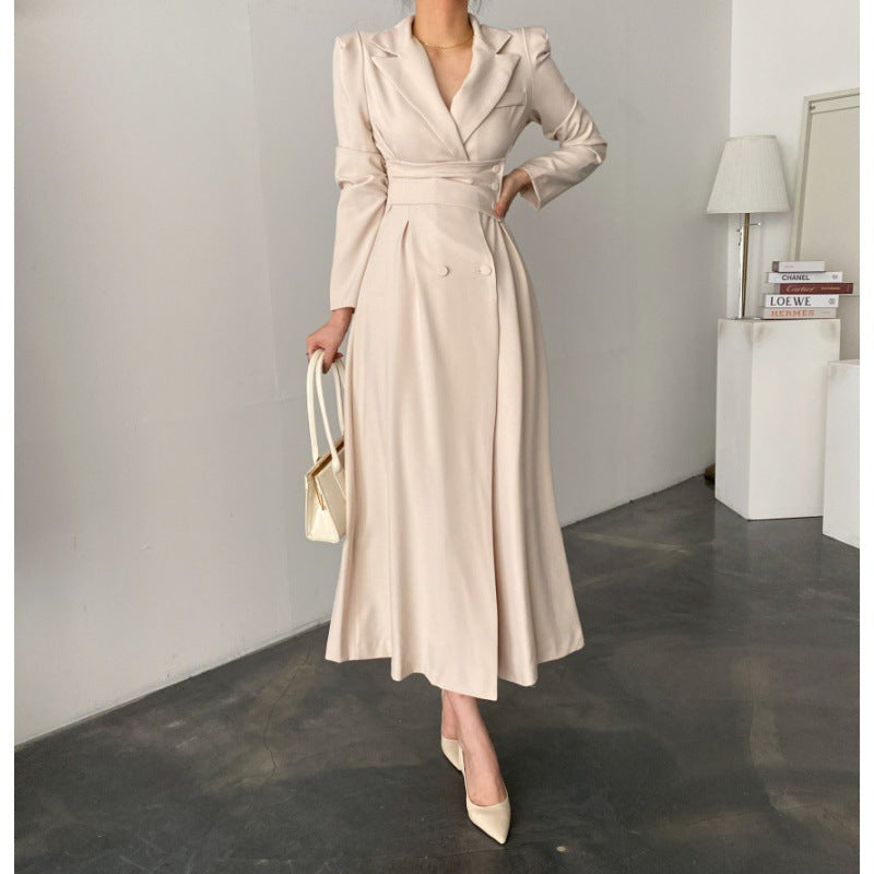 Women's Fashion Long Suit Dress