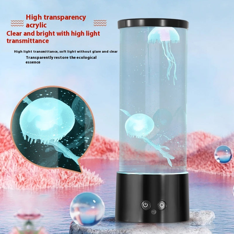 Medium Jellyfish Lamp Mute LED Color Changing