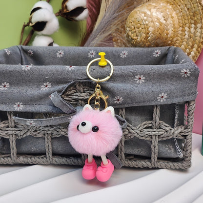 Cute Doll Plush Bag Pendant – labubu-inspired cuteness