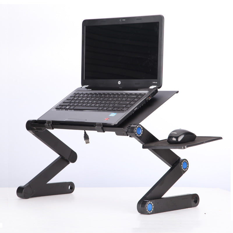 Laptop Tablet With Adjustable Folding Ergonomic Design Stand Notebook Desk For Ultrabook Netbook Or Tablet With Mouse Pad