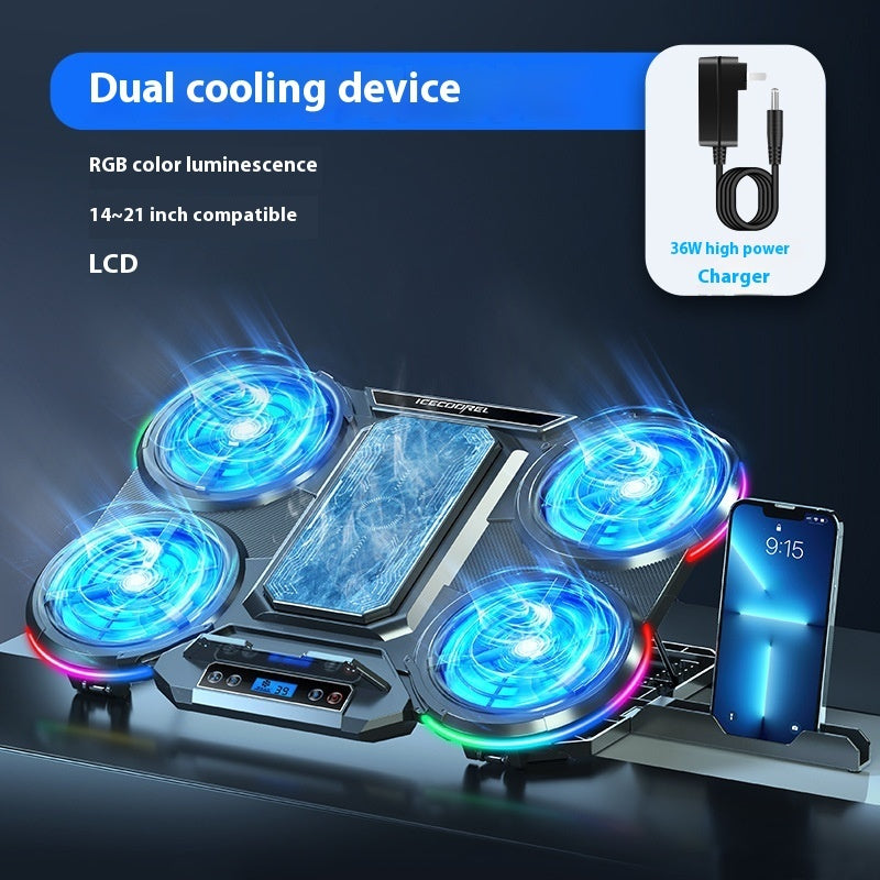 Notebook Play Speed Cooling 4-core Laptop Cooler