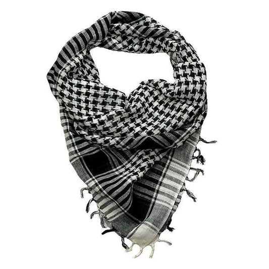 Polyester Houndstooth Square Scarf Arabic Square Scarf Tactical Scarf