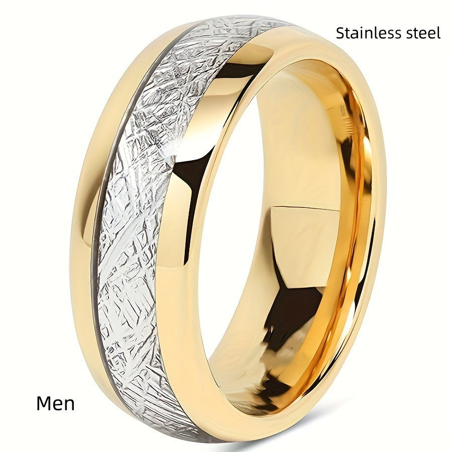 European And American Couple Stainless Steel Ring