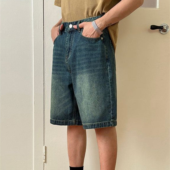 Retro All-match Casual Denim Shorts