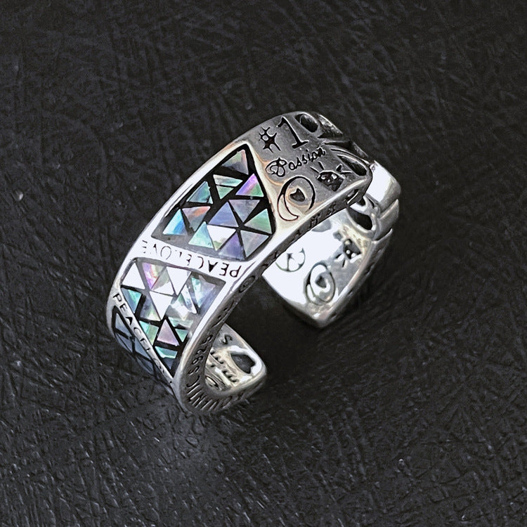 Fashion Graffiti Totem Ring For Women