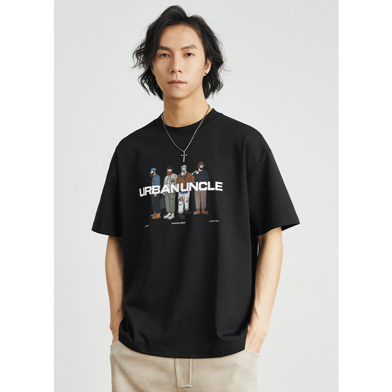 URBANUNCLE American Printed T-shirt Trend