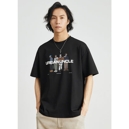 URBANUNCLE American Printed T-shirt Trend