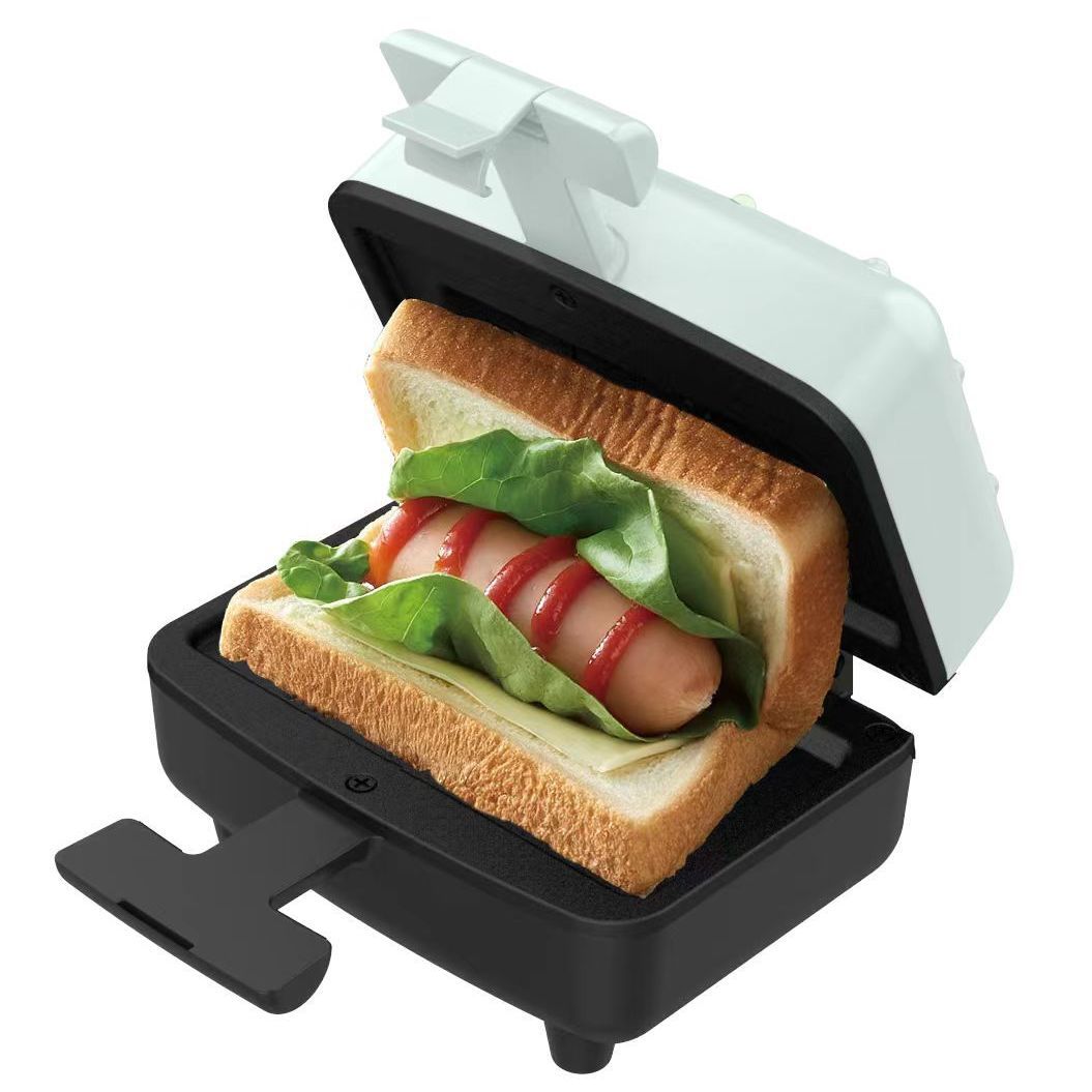 Mini Sandwich Hamburger Maker Double Side Heating Breakfast Machine