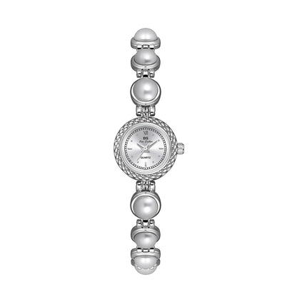 "Pearl Brilliance Light Luxury Women's Watch"
