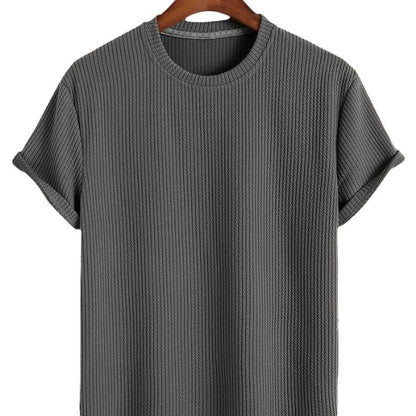 Summer Men's Loose Round Neck T-shirt