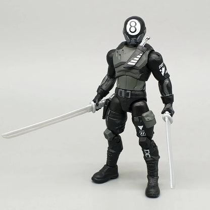 3.75" Action Figures - Werewolf Ninja & Special Forces Poseable Troops Crossover Model Set