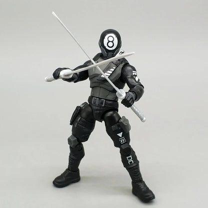 3.75" Action Figures - Werewolf Ninja & Special Forces Poseable Troops Crossover Model Set