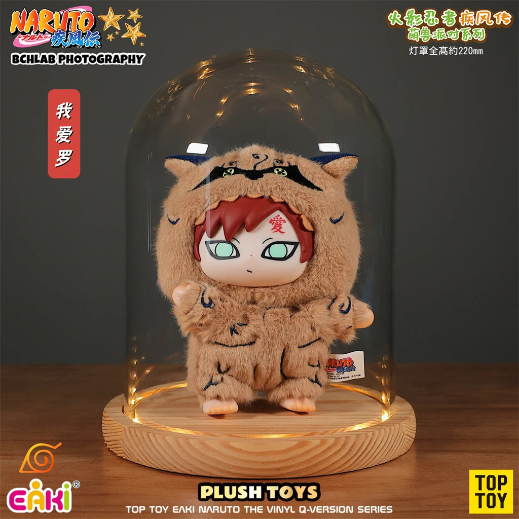 Top Toy × Eaki Naruto Cute Beast Party Blind Box Figure Keychain Charm Naruto & Sasuke Collectible Toys Trendy Blind Box