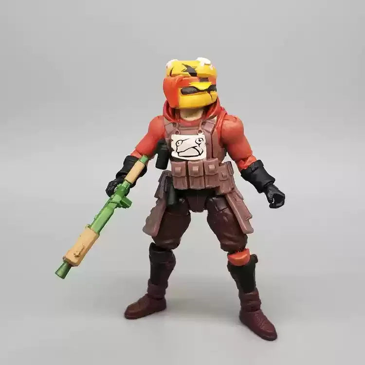 3.75" Action Figures - Werewolf Ninja & Special Forces Poseable Troops Crossover Model Set