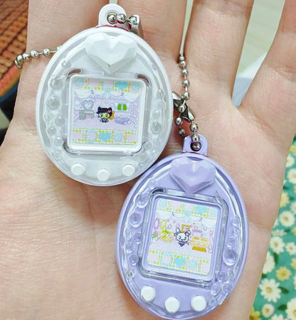 New Bandai - 4th Tamagotchi Miniature Pendant Angel White Gift Defective Bulk